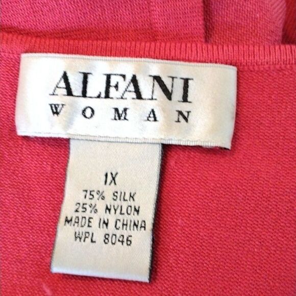 Alfani Woman Silk Top - Picture 4 of 5